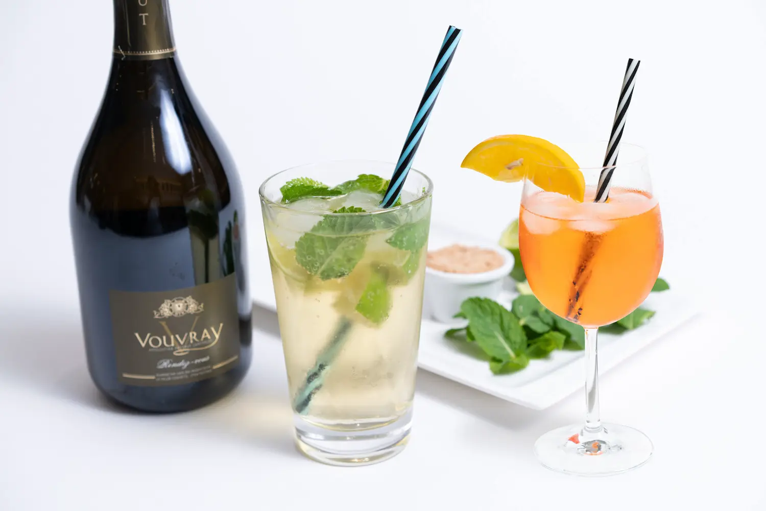 Le Mojito Royal & Le Vouvritz