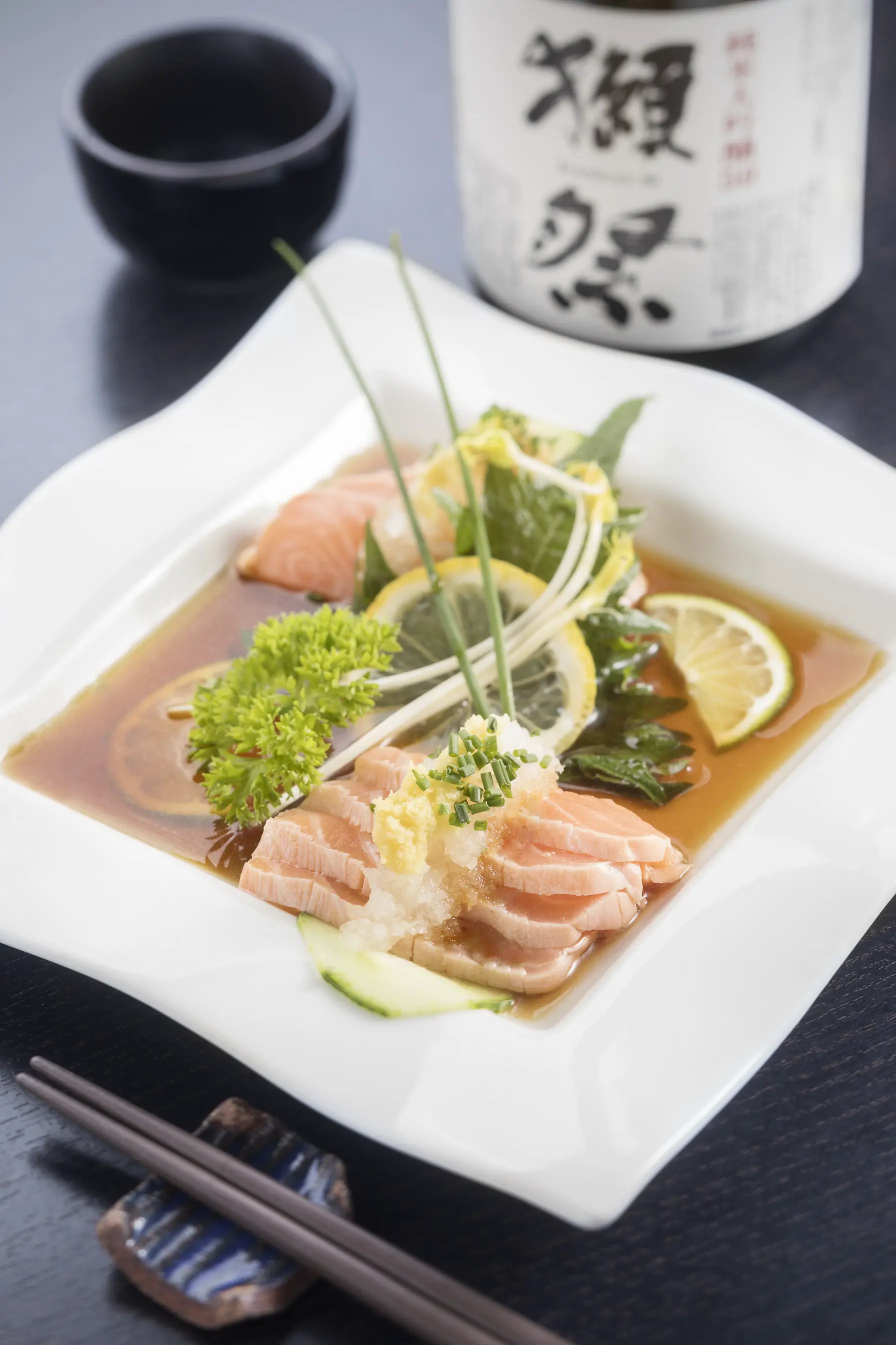 Tataki de saumon